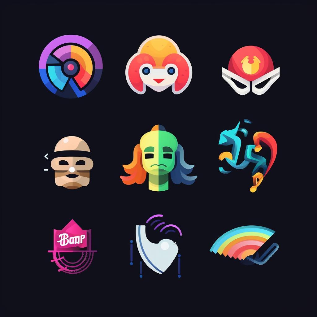 Logos of different AI platforms
